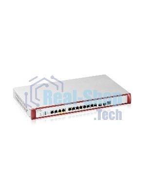 Межсетевой экран Zyxel USG FLEX 700H с подпиской Gold на 1 год (AS, AV, CF, IDP/DPI, Sandboxing, SecuReporter), Rack, 2xSFP+ (LAN/WAN), 2xRJ-45: 1/2.5/5/10G PoE+ (LAN/WAN), 2xRJ-45: 1/2.5G (LAN/WAN),