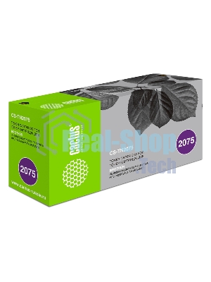 Картридж лазерный Cactus CS-TN2075 черный (2500 стр.) для Brother DCP-7010/7010R/7020/7025/7025R/FAX-2820/2825/2825R/2920/2920R/HL-2030/2030R/2040/2040R/2070N/2070/2070NR/MFC-7225/7225N/7420/7420R/7820/7820N/7820NR/7820R