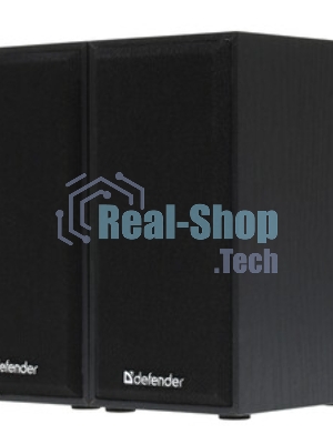 Акустическая система Defender SPK-240 2.0 черный (2x3 Вт, USB пит, раз. д. науш.)