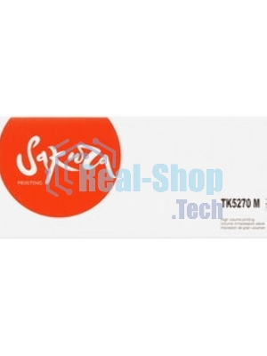 Картридж Sakura TK5270M для Kyocera Mita ECOSYS M6230cidn, пурпурный, 6 000к.