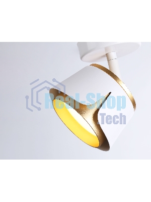 Светильник Ambrella light TN71224 WH/GD белый/золото GX53 D100*147