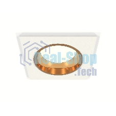 Комплект встраиваемого светильника Ambrella light XC6520004 SWH/PYG белый песок/золото желтое полированное MR16 GU5.3 (C6520, N6113)