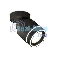 Светильник Ambrella Light XM8111003 SBK/FR черный песок/белый матовый GX53 (A2229, A2106, C8111, N8434)