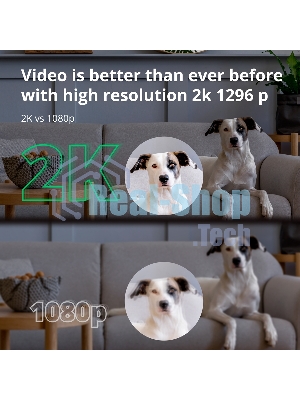 Камера AQARA Camera Hub G3/Камера+ управления/Управление жестами/Камера 360/2K 2304х1296p/Протокол связи:Zigbee/WiFi/Питание:USB-C/белый CH-H03