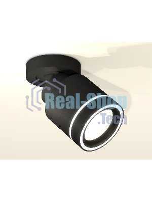 Светильник Ambrella Light XM8111003 SBK/FR черный песок/белый матовый GX53 (A2229, A2106, C8111, N8434)