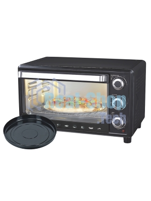 Мини-печь Sakura SA-7000BP 27л, духовка 1500Вт, механ.управление, чёрный