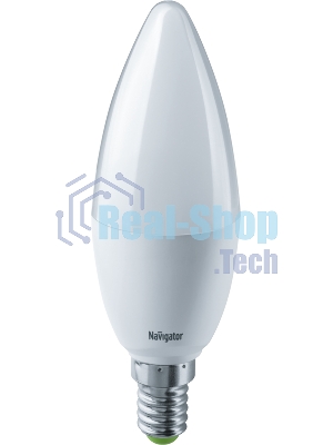 Лампа светодиодная Navigator NLL-C37-8.5-230-2.7К-E14-FR
