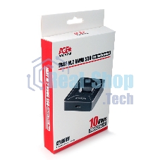 Док Станция SSD M.2 NVME AgeStar 31CBNV1C (GRAY) серый