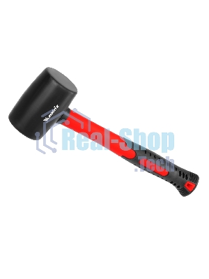 Киянка Matrix 11185 резиновая, 450 г, черная резина, фибергласовая рукоятка