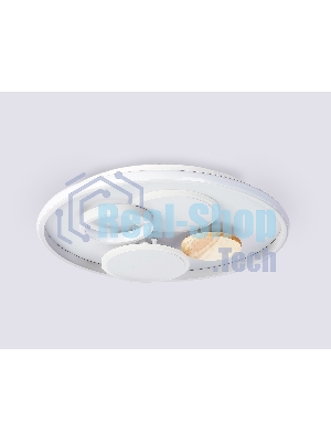 Светильник Ambrella light FL4803 GR серый 3000K-6400K 70W D500*95 (ПДУ ИК)