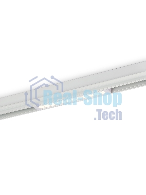 Светильник светодиодный трековый для шинопровода Magnetic Ambrella light GL1715 WH белый IP20 12W 4200K 220V 24° 232*25*42 (Без ПДУ)