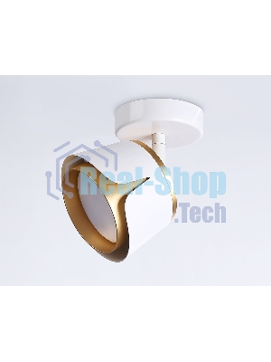 Светильник Ambrella light TN71224 WH/GD белый/золото GX53 D100*147