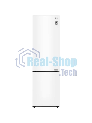 Холодильник LG GA-B509CQCL белый двухкамерный, 277/107л, морозилка снизу, Total No Frost