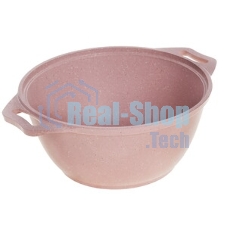 Кастрюля Kukmara к21tsr а/пр литая 2,0 л стекл/кр Trendy style rose