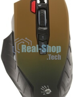 Мышь проводная A4Tech Bloody J95s серый, 8000 dpi, USB, кнопки - 9