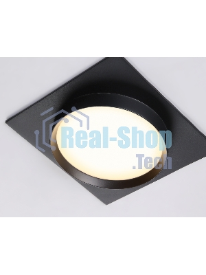 Светильник Ambrella light TN5231 BK черный GX53 110*110*35