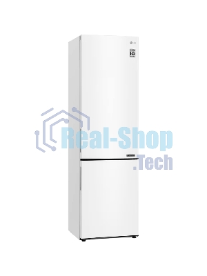 Холодильник LG GA-B509CQCL белый двухкамерный, 277/107л, морозилка снизу, Total No Frost