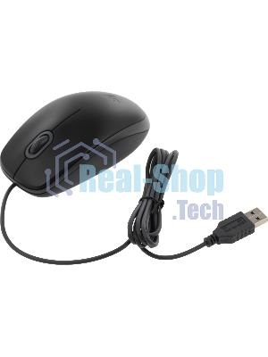 Мышь проводная Logitech M110 Silent черный, 1000 dpi, USB, кнопки - 3
