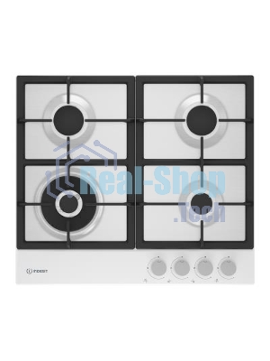 Газовая варочная панель Indesit THPM 642 WS/WH/I, независимая, белый