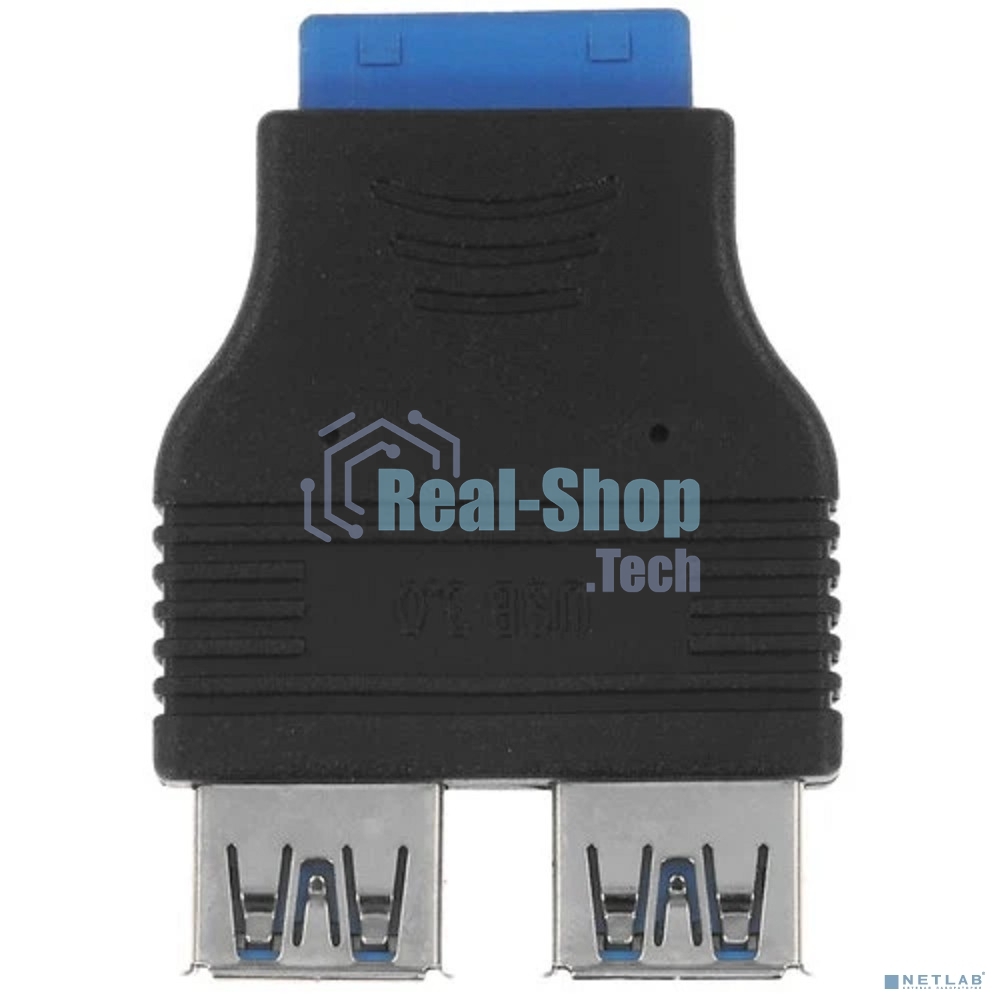 Переходник с материнской платы Espada Ei20U32, 20pin female на 2 порта USB 3.0 female (Ei20U32) (45366)