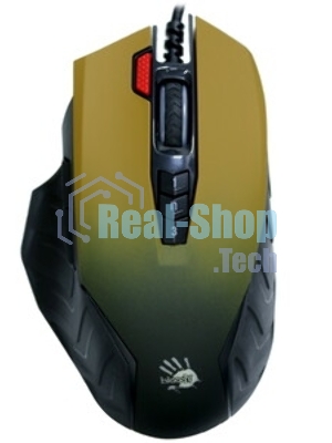 Мышь проводная A4Tech Bloody J95s серый, 8000 dpi, USB, кнопки - 9