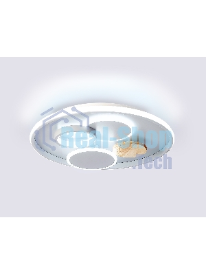 Светильник Ambrella light FL4803 GR серый 3000K-6400K 70W D500*95 (ПДУ ИК)