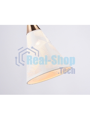 Светильник Ambrella light TR8429 WH/FGD белый/золото E27 max 40W D180*800