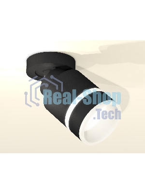Светильник Ambrella Light XM8111004 SBK/FR черный песок/белый матовый GX53 (A2229, A2106, C8111, N8445)