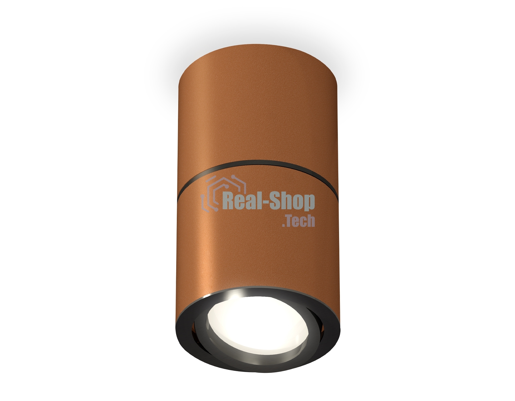 Светильник Ambrella Light XS7404040 SCF/PBK кофе песок/черный полированное MR16 GU5.3 (C7404, A2071, C7404, N7002)