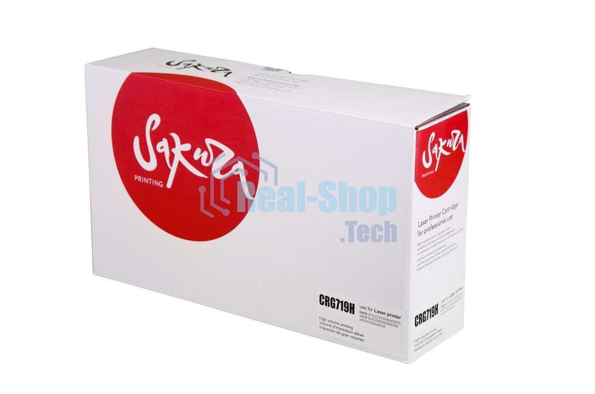 Картридж лазерный Sakura CRG719H для Сanon i-SENSYS LBP 6300dn/6650dn, MF 5840dn/5880dn, черный, 6400 к.
