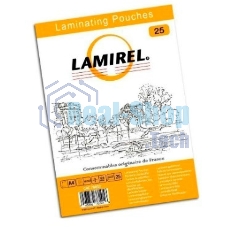 Пленка для ламинирования Fellowes 125мкм A4 (25шт) глянцевая 216x303мм Lamirel (LA-78802)