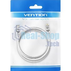 Патч-корд Vention прямой SFTP cat.6A, RJ45 - 2м. Серый