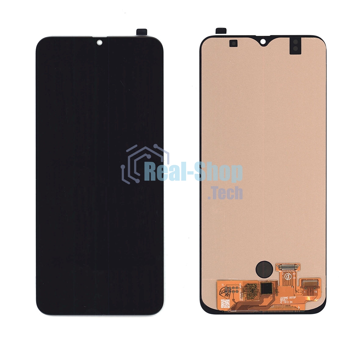 Дисплей для Samsung Galaxy A50 SM-A505F в сборе с тачскрином (OLED) черный