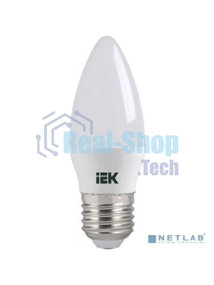 Лампа светодиодная IEK LLE-C35-7-230-40-E27 ECO C35 свеча 7Вт 230В 4000К E27
