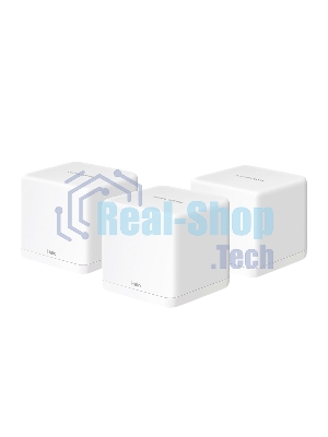 Бесшовный Mesh роутер Mercusys Halo H30G(3-pack) AC1300 10/100/1000BASE-TX