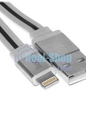 Кабель USB 2.0 HOCO X25, AM/Lightning M, белый, 1м