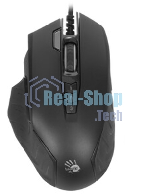 Мышь проводная A4Tech Bloody J95s черный, 8000 dpi, USB, кнопки - 9