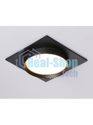 Светильник Ambrella light TN5231 BK черный GX53 110*110*35