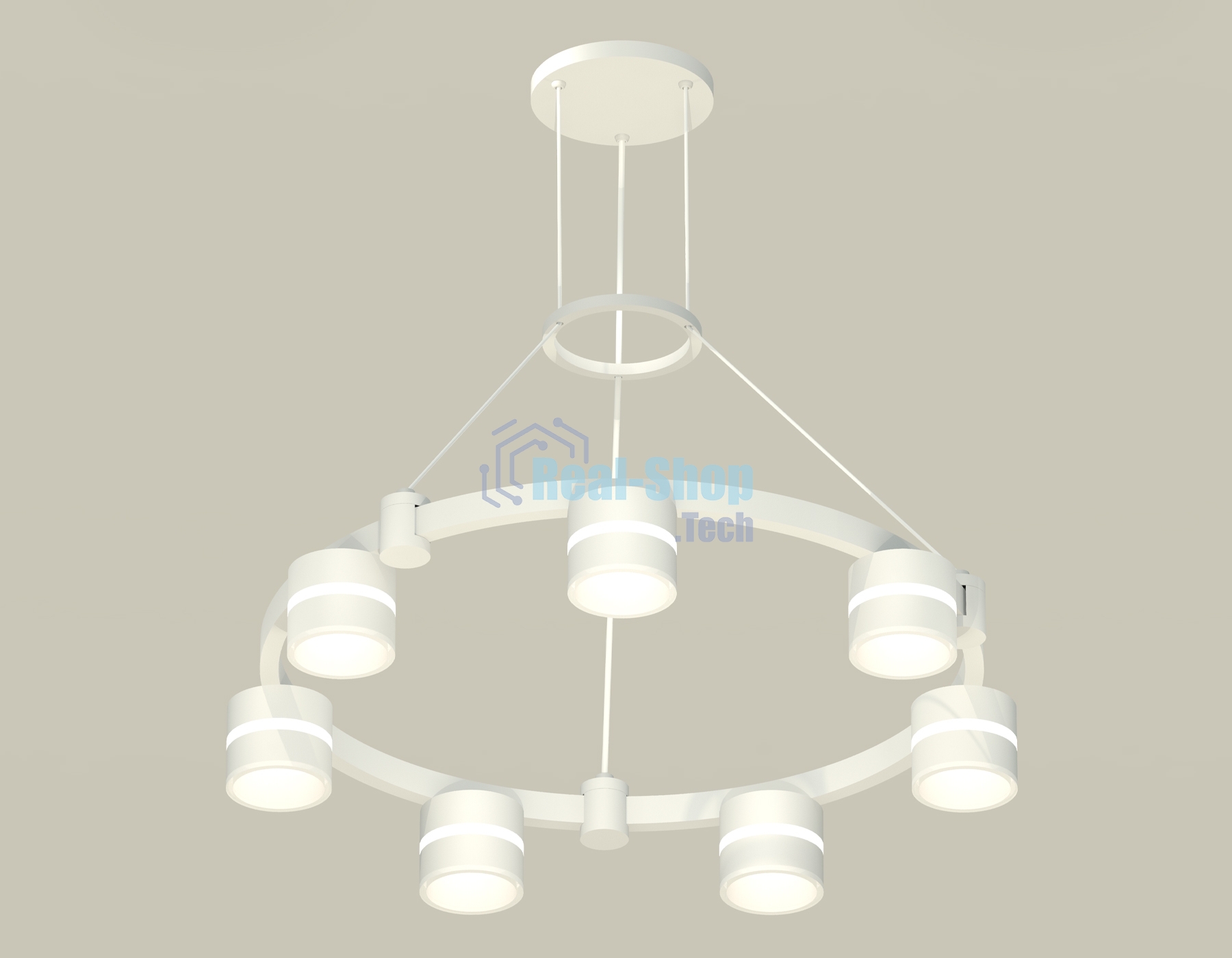 Светильник Ambrella light XR92031602/7 SWH/FR белый песок/белый матовый GX53 (A9203, C9236, N8444)