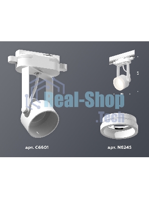 Светильник Ambrella light XT6601084 WH/FR белый/белый матовый MR16 GU10 (C6601, N6245)