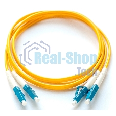 Патч-корд LANMASTER LAN-2LC-2LC/OM4-1.0 2x50/125 OM4 LC дуплекс-LC дуплекс 1м LSZH желтый