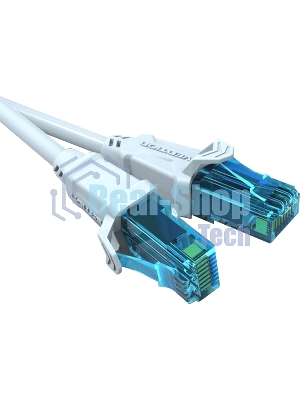 Патч-корд Vention прямой UTP cat.5е, RJ45 - 1,5м. Серый