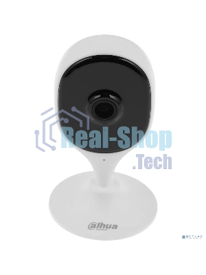 Компактная IP-видеокамера Dahua DH-IPC-C3AP-0280B с Wi-Fi 2.4ГГц 3Мп, 1/3.2” CMOS, объектив 2.8мм, обнаружение людей, ИК 10м, микрофон, динамик