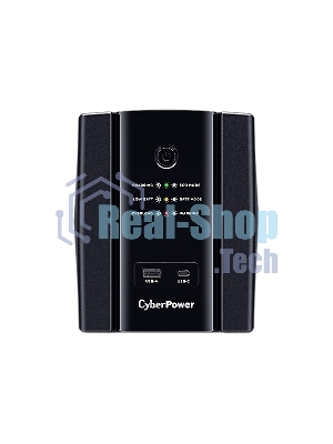 Источник бесперебойного питания CyberPower UT1500EIG ИБП Line-Interactive, Tower, 1500VA/900W USB/RJ11/45/USB charger A/C (6 IEC С13) NEW