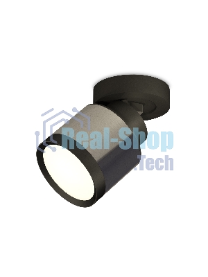 Светильник Ambrella Light XM8115001 DCH/SBK/PBK черный хром/черный песок/черный полированный GX53 (A2229, A2106, C8115, N8113)