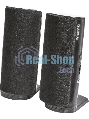 Акустическая система Defender SPK-210 2.0, 2x2W, разъем для наушников 65210