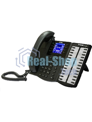 Модуль расширения клавиш D-Link DPH-400EDM/E/F3B для IP-телефонов DPH-150SE/F3/F4/F5,DPH-150S/F3/F4/F5,DPH-400G/F1,DPH-400GE/F1,DPH-400S/E/F3,DPH-400S/E/F3, DPH-400SE/E/F3, DPH-400S/F4, DPH-400SE/F4