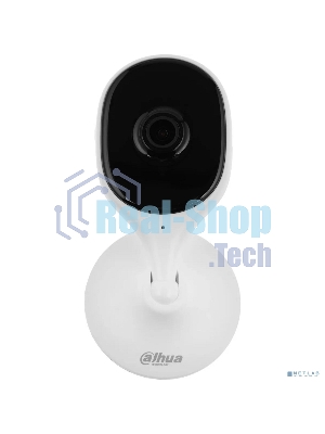 Компактная IP-видеокамера Dahua DH-IPC-C3AP-0280B с Wi-Fi 2.4ГГц 3Мп, 1/3.2” CMOS, объектив 2.8мм, обнаружение людей, ИК 10м, микрофон, динамик