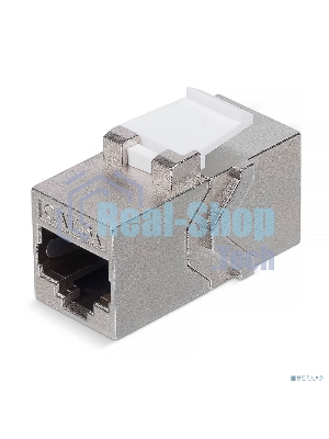 Адаптер проходной формата Rexant Pro Keystone, Jack RJ-45(8P8C), FTP, CAT 6A