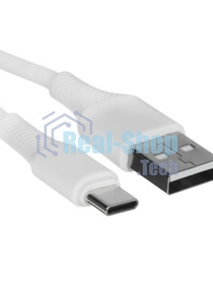 Кабель USB 2.0 HOCO X25, AM/Type-C, белый, 1м